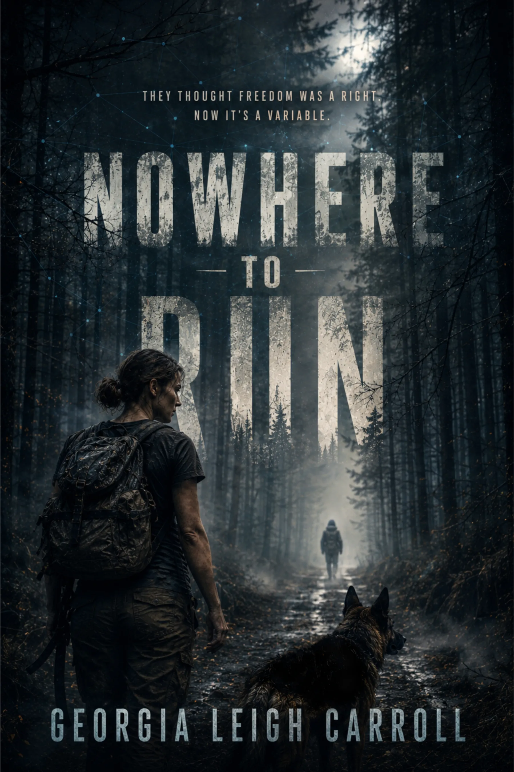 Cover of Nowhere to Run by Georgia Leigh Carroll.